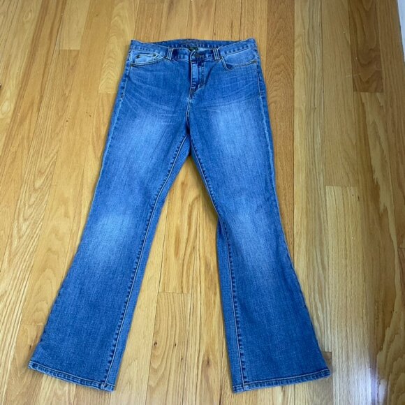 Lauren Ralph Lauren Jeans Classic Bootcut 90s High Rise Mid Wash Petite (10P) - Picture 1 of 7